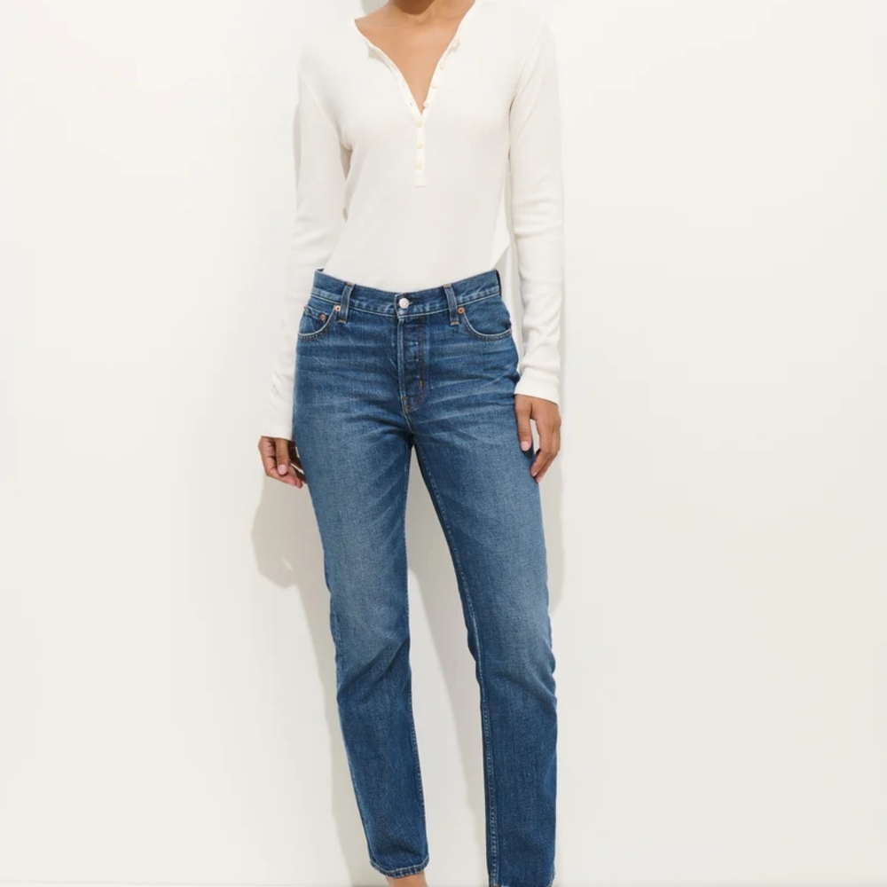 Alex Mill Blue Straight Leg Women's Jeans
